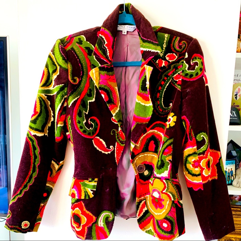 Vintage Trina Turk Funky Fun Comfy 70s Vintage Questions Plz Comment Below xoxo - Picture 5 of 6